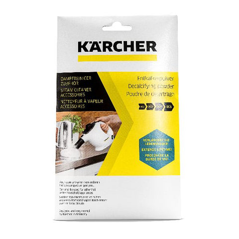 KARCHER Descaling Powder for Steam Cleaners (6x17g)