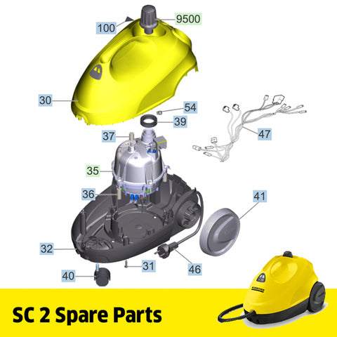 KARCHER SC 2 Spare Parts