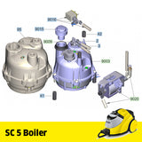KARCHER SC 5 Spare Parts Boiler
