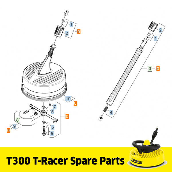 Spare Parts For Karcher Patio Cleaner () Spare Parts For Karcher Patio Cleaner