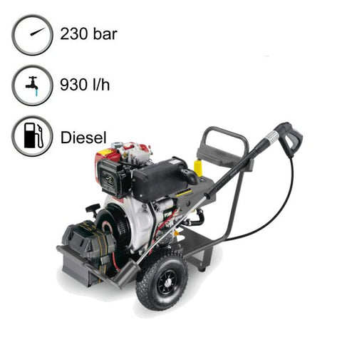 KARCHER HD 1050 DE Cold Water High Pressure Cleaner Honda Petrol Engine (DISCONTINUED)