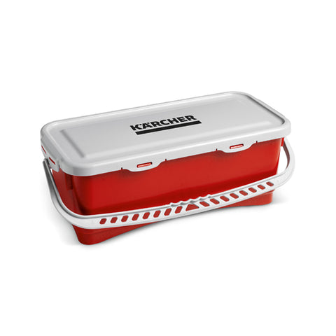 KARCHER Mop Box With Lid 10 Litre Red
