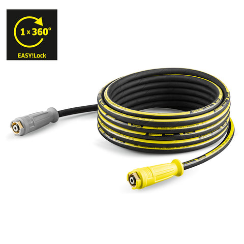 KARCHER Longlife 400, High Pressure Hoses With Unions On Both Sides, DN8, 10m, 400bar, EASY!Lock