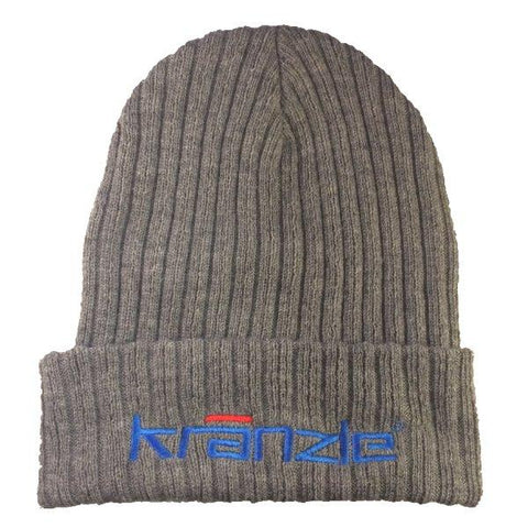 KRANZLE Grey Knitted Beanie Cap