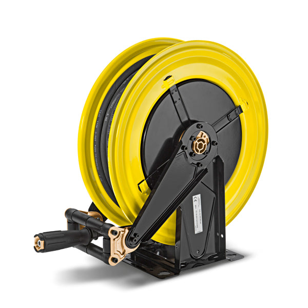 KARCHER Hose Reel With 20m Hose, Steel, Yellow-Black Painted - 01925 44 44  64 – Aquaspray Ltd